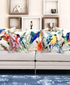 HOME9INE JUTE DIGITAL PRINTED CUSHION COVERS