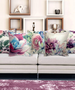 HOME9INE JUTE DIGITAL PRINTED CUSHION COVERS